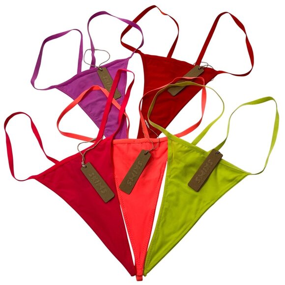 SKIMS Fits Everybody Micro Thongs Lot of 5 Womens 4X + Conditional‎ Bonus - Picture 1 of 14